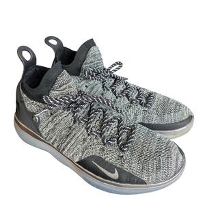 Nike KD 11 Kevin Durant Basketball Shoes Sneakers Gray Black Mens Size 11